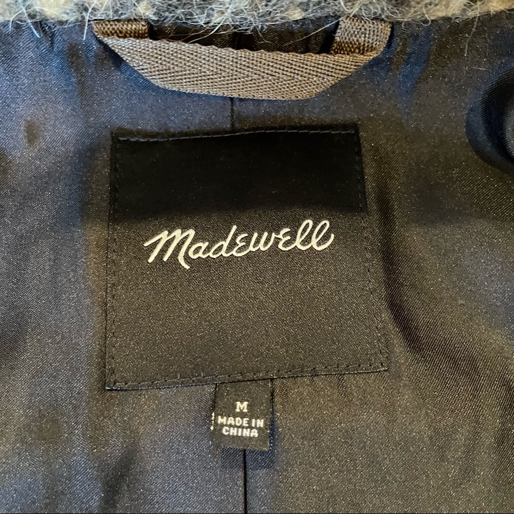 Madewell Kenwick Jacket in Plaid Brown Tan Size Medium - Picture 7 of 12